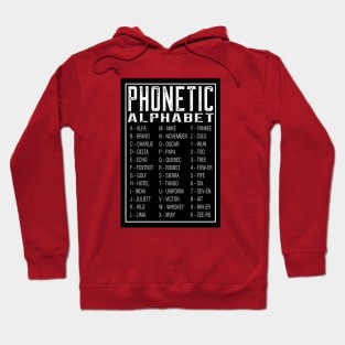 PHONETIC ALPHABET Hoodie